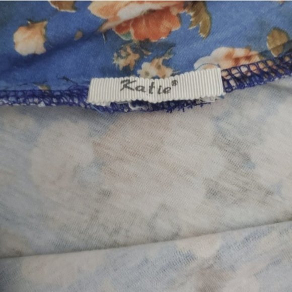 🦋 2 for $20 - Vintage Puff Sleeve Side Sleeve Floral Dress- S - Picture 12 of 12